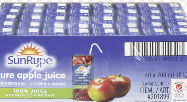 100% Apple Juice 33ct