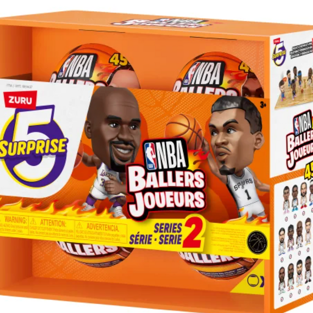 5 Surprise NBA Ballers Series 2, 4-Pack