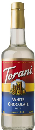 Torani White Chocolate Flavour Syrup 750ml