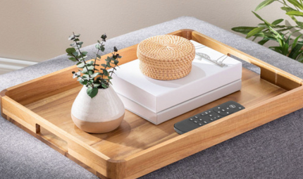 iDESIGN Acacia Wood Serving Tray