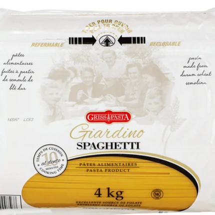 Griss Pasta Giardino, 4 kg