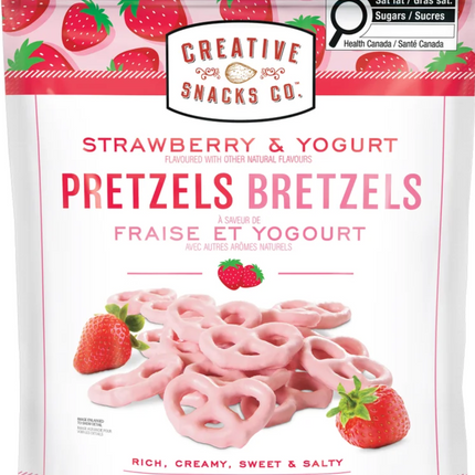 Creative Snacks Co. Strawberry & Yogurt Flavoured Pretzels, 737 g