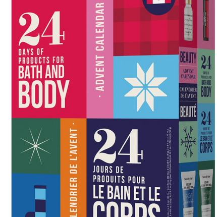 Naturally Vain 24 Days of Bath and Body Advent Calendar