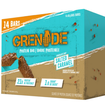 Grenade Salted Caramel Protein Bars 10-14 × 60 g