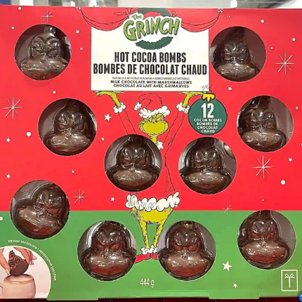 The Grinch Hot Cocoa Bombs
