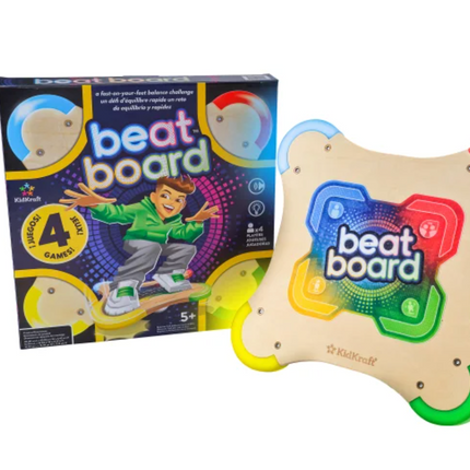Beat Board Wooden Stand-On Balance Game