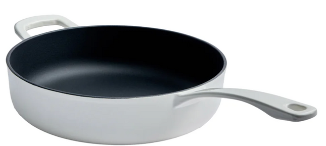 Chuck Hughes Cast Iron Deep Skillet, 3.75 L (4 qt.)