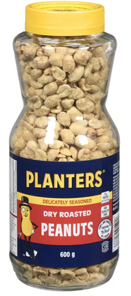 Planters Peanuts, BBQ - 600 g