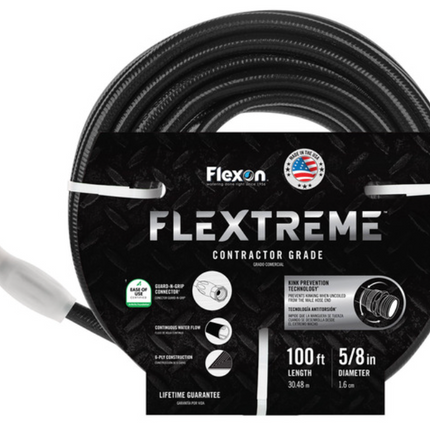 Flexon Hose With Guard & Grip 100 ft USED