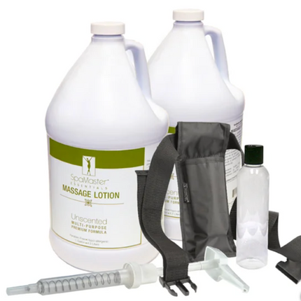 Master Two-gallon Unscented Massage Lotion Kit