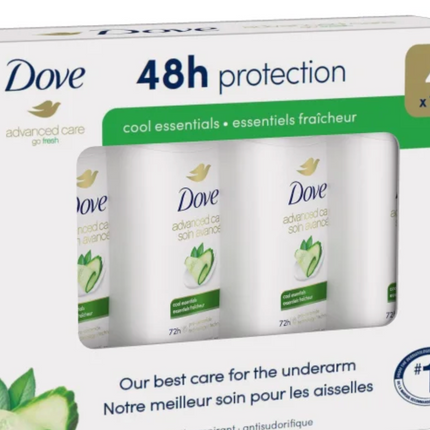 Dove Advanced Care Antiperspirant, 2-pack