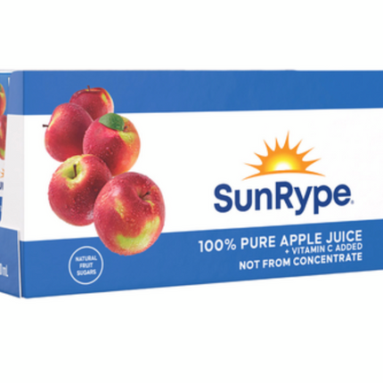 SunRype Apple Juice 30-40 x 200mL