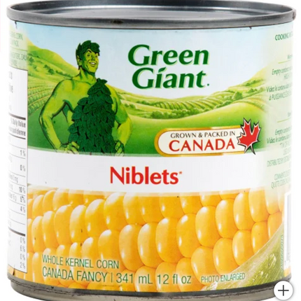 Green Giant Corn Niblets, 10-12 x 341 mL