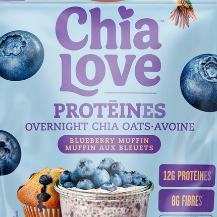 Prana Overnight Protein Chia Oats, 2 × 780 g