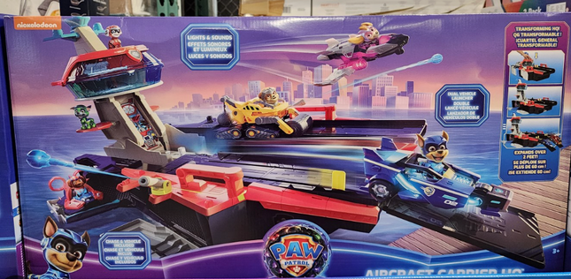 PAW Patrol Aircraft Carrier HQ Used
