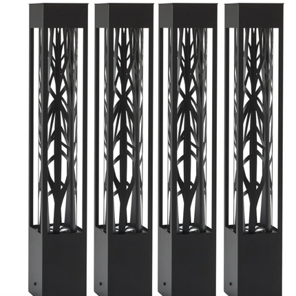 Solar Pathway Lights, 4 Pack USED