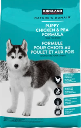 KS Puppy Chicken & Pea 9.07 kg (19.9 lb.)