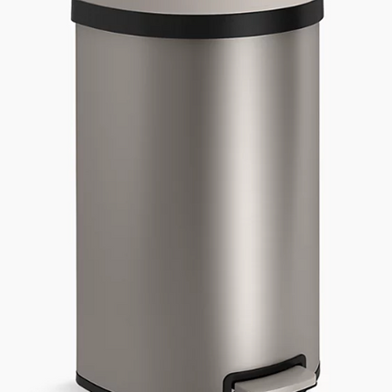 Kohler 45L Stainless Steel Step Trash Can