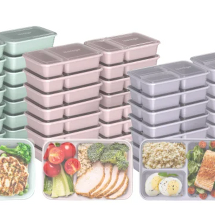 Bentgo Meal Prep Containers, 80-90-piece