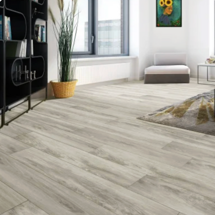 London Mist Oak 18cm Rigid Core Vinyl Plank