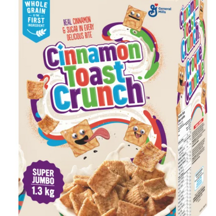 Cinnamon Toast Crunch Cereal, 1.3 kg