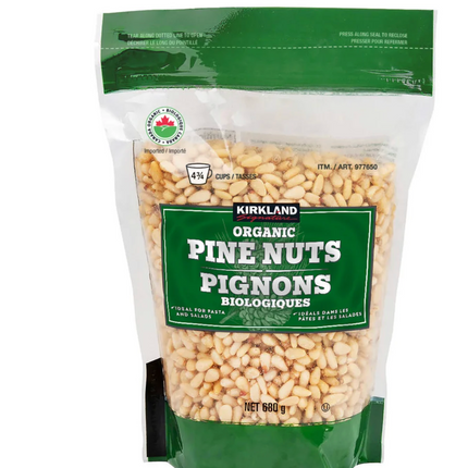 KS Organic Pine Nuts, 680 g