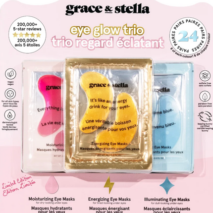 Grace & Stella Eye Glow Trio, 23-20 pairs