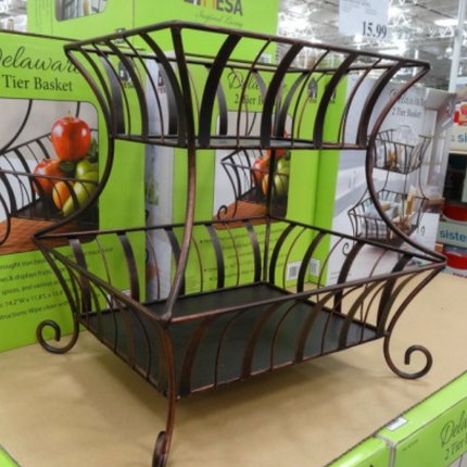 Costco Mesa Delaware 2 Tier Basket