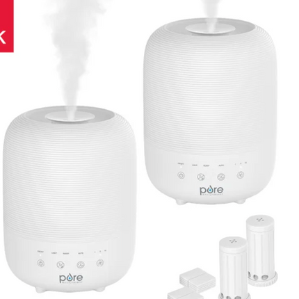 HUME Sense Top Fill Humidifier 2 Pack