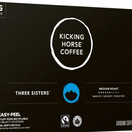 Kicking Horse Three Sisters K Cup Pods, 20-25