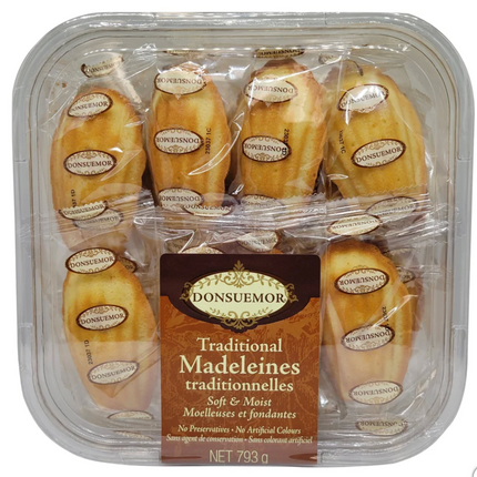 Donsuemor Madeleine Biscuits, 28 g OPENED