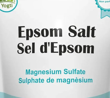 Yogti Epsom Salt 10lb OPENED
