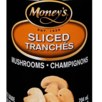 Money's - Sliced Mushrooms Case of 10