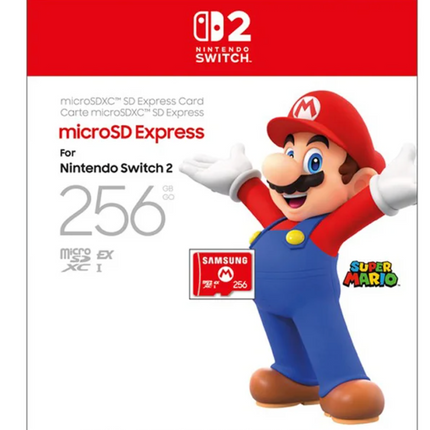 Nintendo Switch 2 microSD Express Card, 256GB
