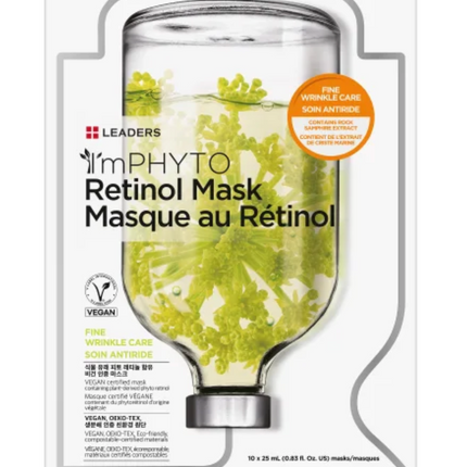 Leaders ImPHYTO Retinol Mask, 10-masks