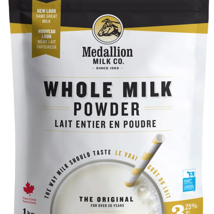 Medallion Milk Co. Whole Milk Powder, 1 kg