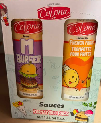 Colona M'Burger/Fries Sauce 2x 800ml
