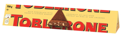 Toblerone 750g Giant Bar