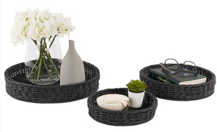 3-Piece Neatfreak Handwoven Trays