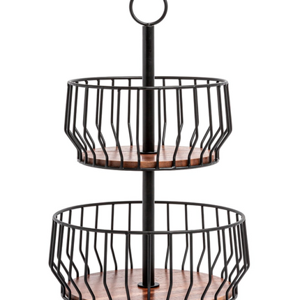 over&back 2 Tier Basket