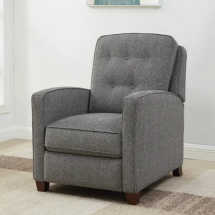 Fabric Pushback Recliner