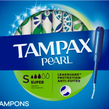 Tampax Pearl Super Tampons, OPEN