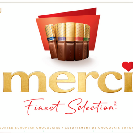 Merci Assorted Chocolates OPENED