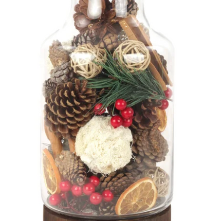 Holiday Potpourri Vase Missing Lid
