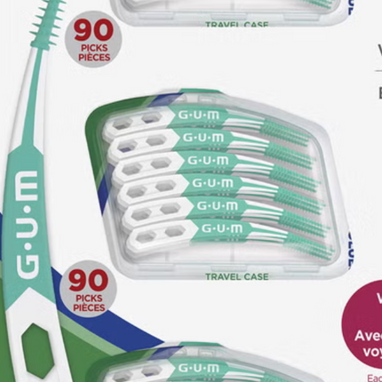 GUM Soft-Picks Advanced Dental Picks, 270 ct