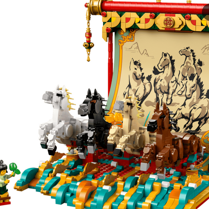 Lego 80119 Galloping Horses Canvas