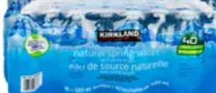 KS Bottled Water 500 mL, 30-34count