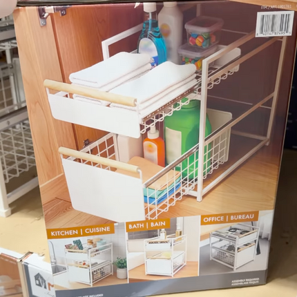 Mesa 2-Tier Drawer Organizer