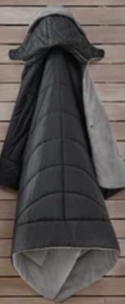 Weatherproof Vintage Outdoor Hooded Blanket