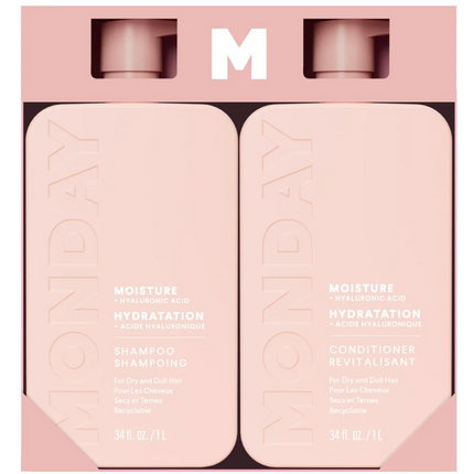MONDAY Shampoo and Conditioner, 2 x 1 L